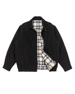 パッチワークのリバーシブルワークジャケット