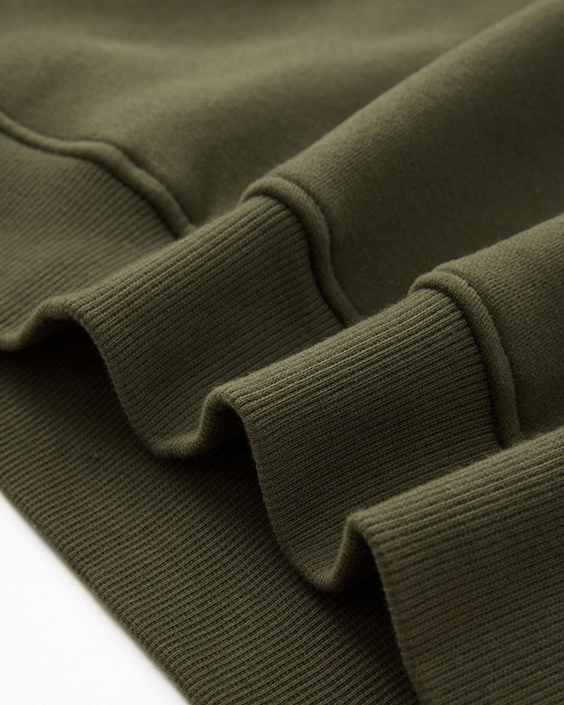 345g Fleece-lined hooded sweatshirt