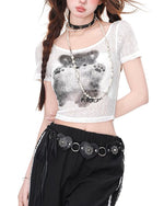 シンプルなスリムな半袖