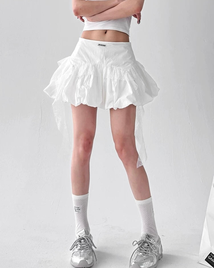 Simple design short skirt