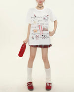 犬のリボン半袖