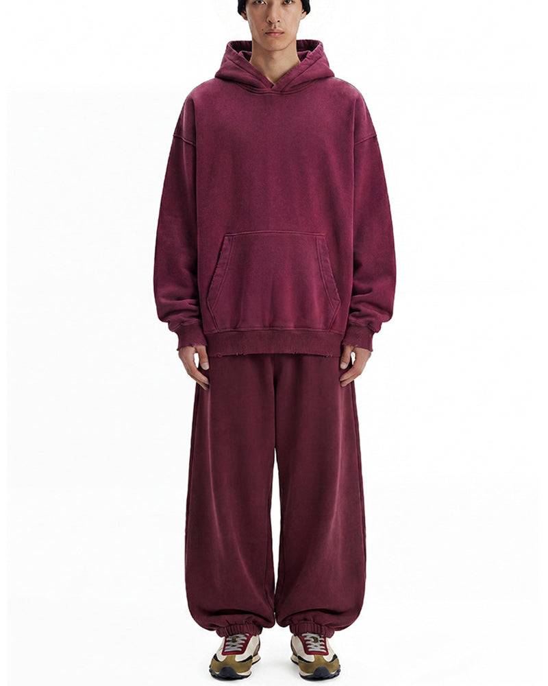 365g Fleece-lined casual sweatpants