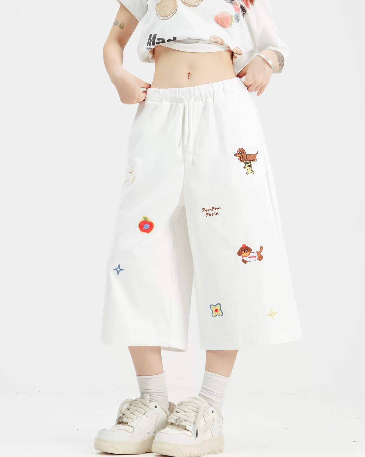 루즈한 캐주얼 반바지