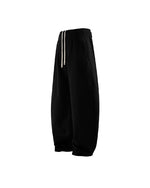 430g Fleece-Lined Loose Sweatpants