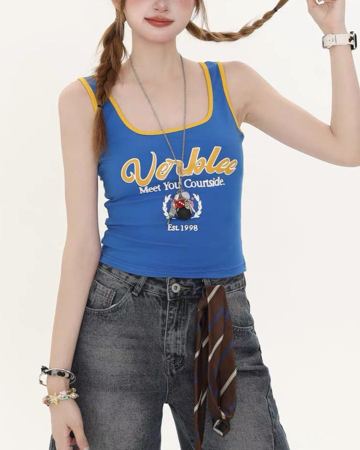 Retro personality suspenders