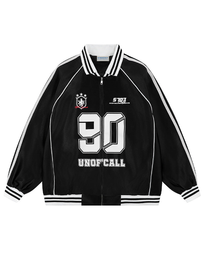 レタリングラペルジャケット