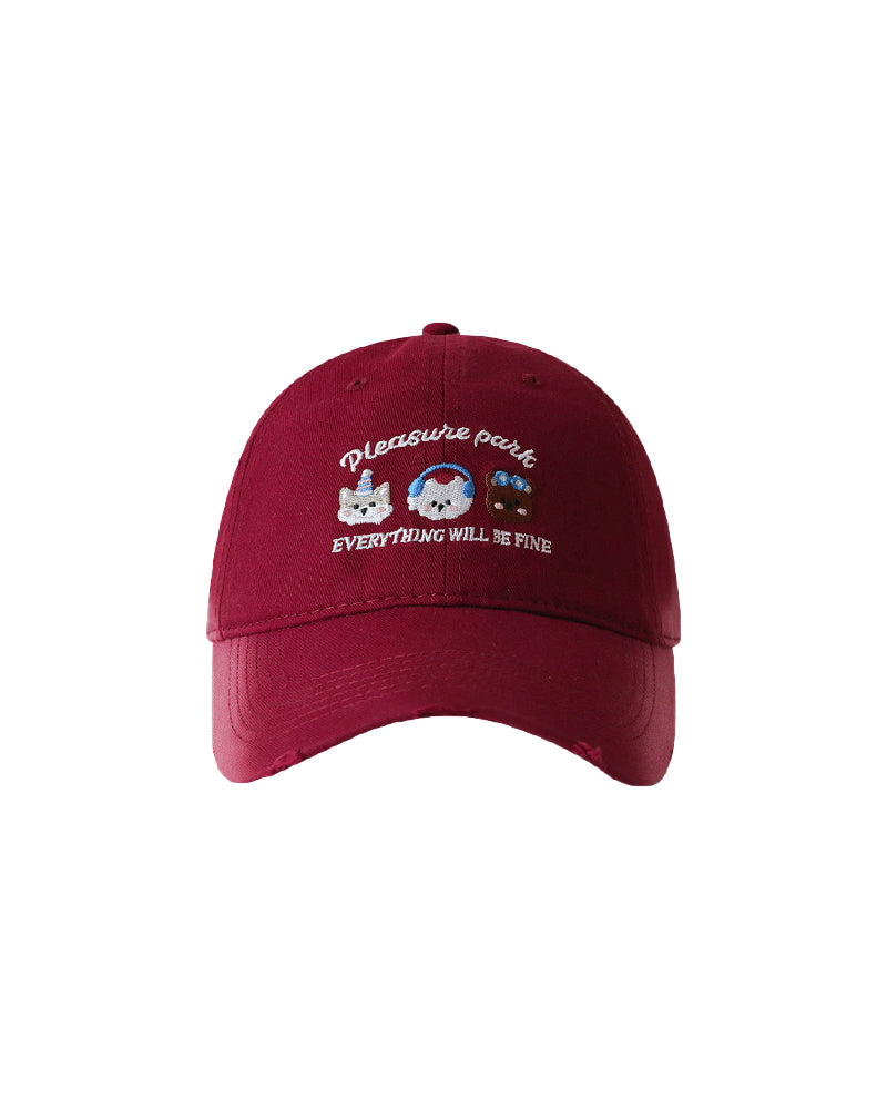 かわいい野球帽