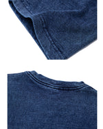 Cotton patchwork short sleeves