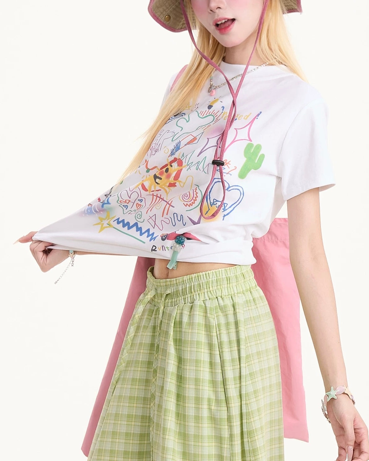 Cute personality short sleeves