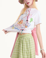 Cute personality short sleeves