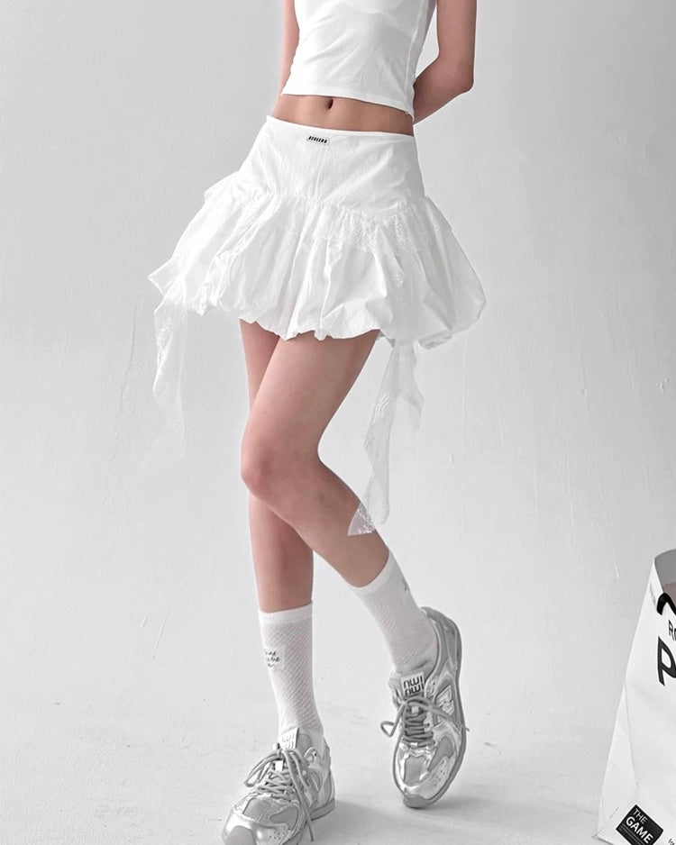 Simple design short skirt