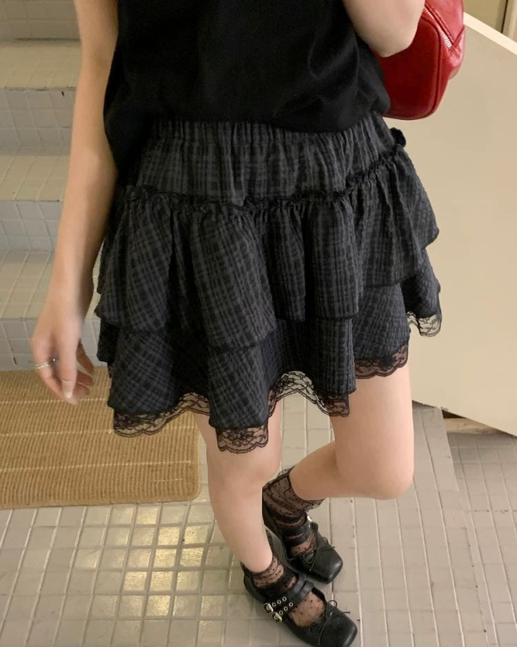 Retro simple skirt