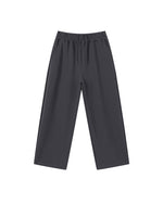 320g Wide-leg straight-cut trousers