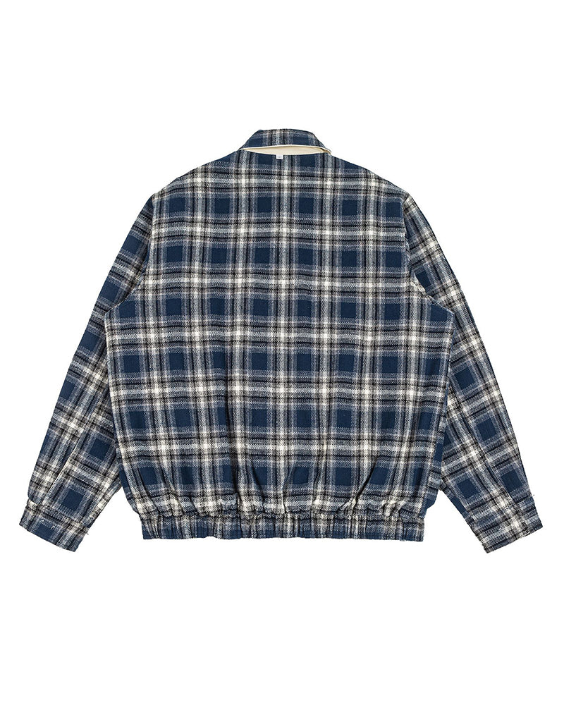 パッチワークのリバーシブルワークジャケット