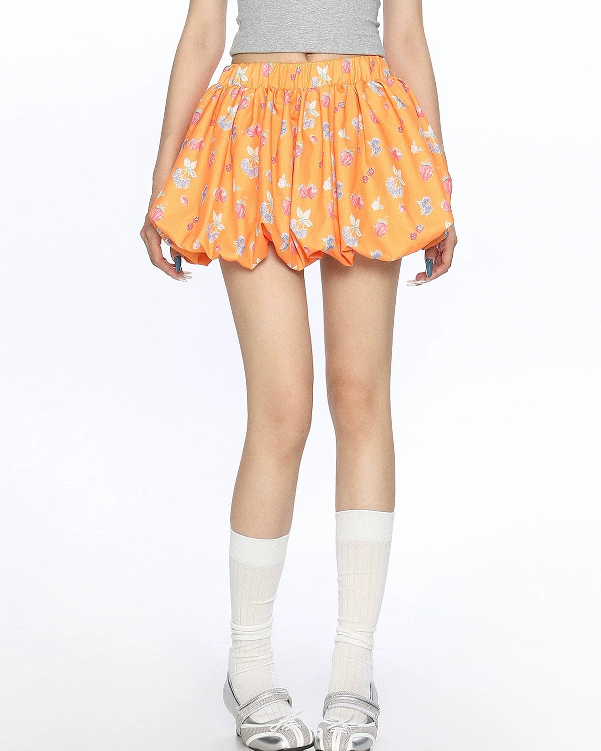 도파민 과일 꽃봉오리 스커트