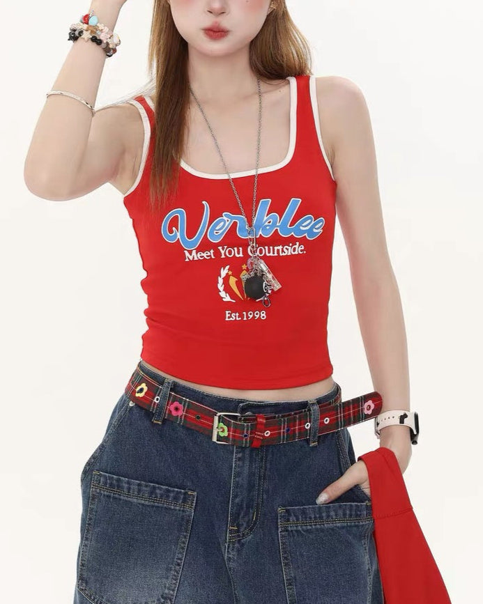 Retro personality suspenders