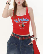 Retro personality suspenders