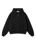 345g Hooded zip-up sweatshirt