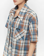 ヴィンテージチェック半袖シャツ