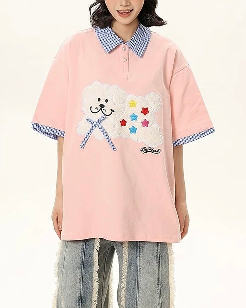 かわいいシンプルな半袖