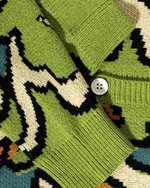 Couple's color block hooded sweater