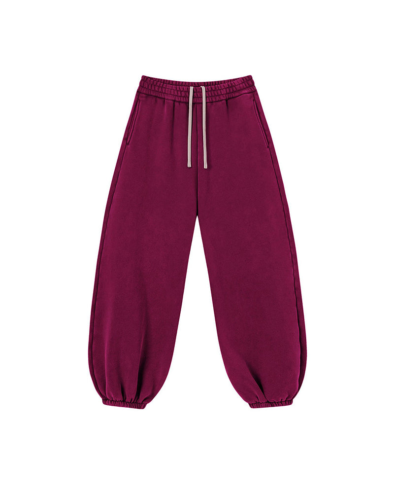 365g Fleece-lined casual sweatpants