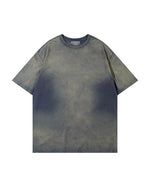 ウォッシュ加工のゆったりとした半袖