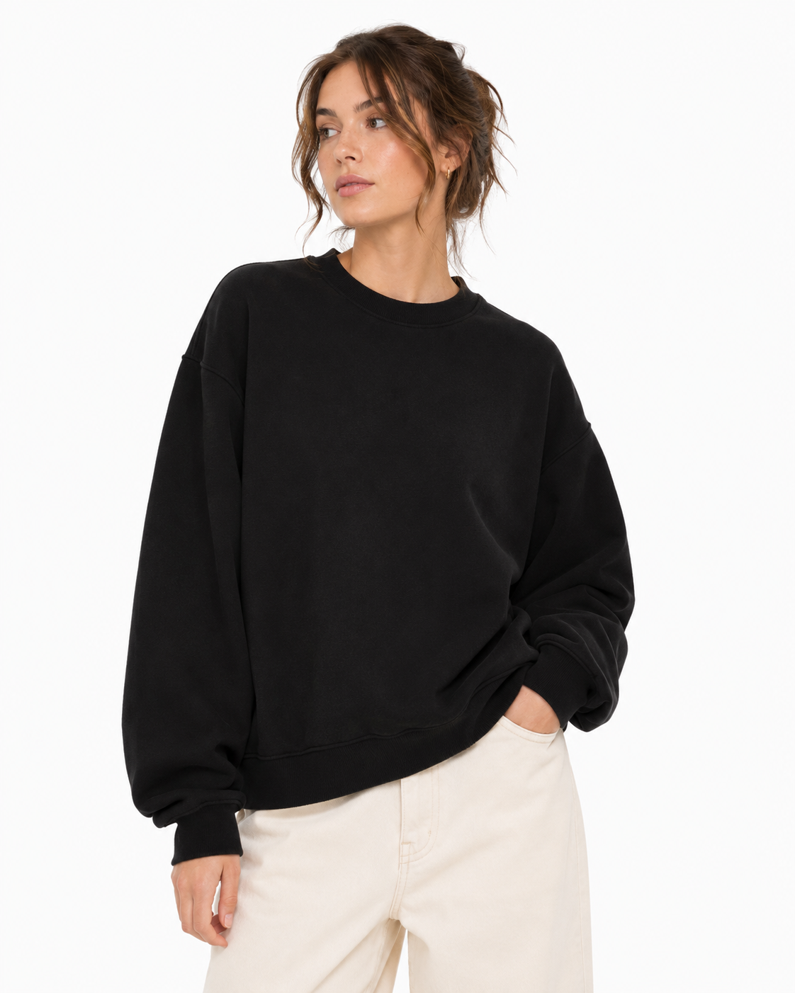 320g Relaxed-fit crew-neck sweatshirt