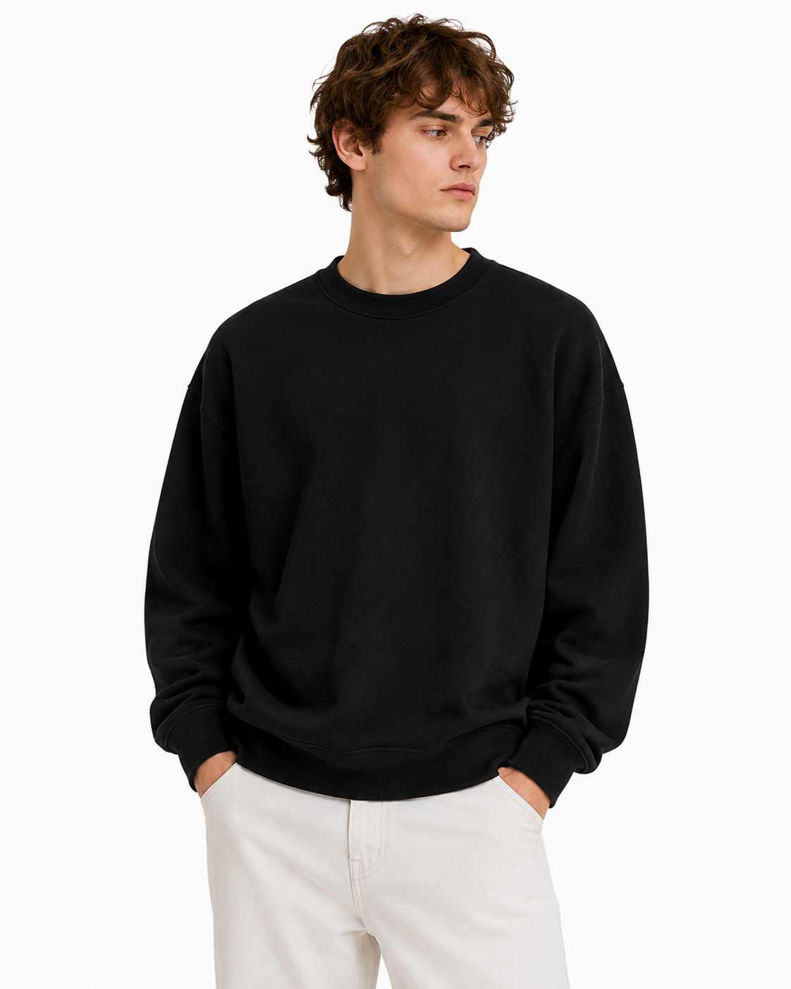 320g Relaxed-fit crew-neck sweatshirt