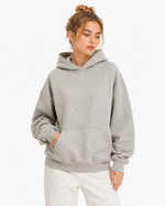 320g Vintage-style hooded sweatshirt