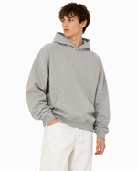 320g Vintage-style hooded sweatshirt