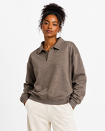 320g Casual polo sweatshirt