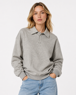 320g Casual polo sweatshirt