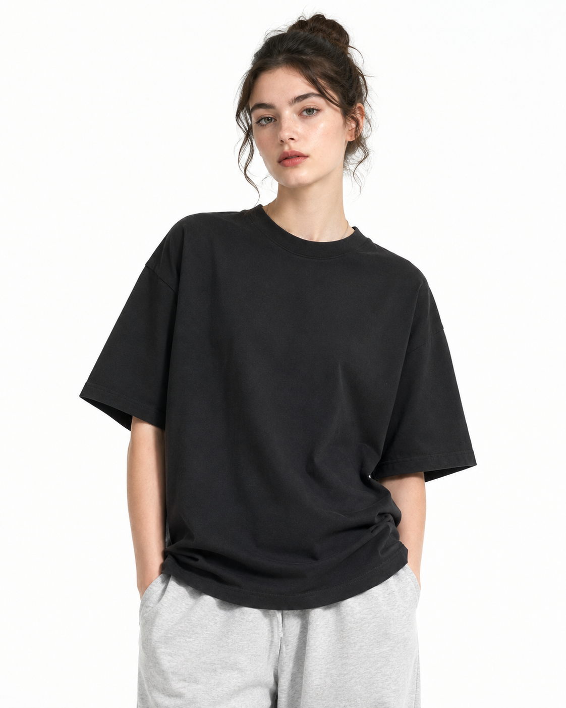 385g Pure Cotton Short-Sleeve T-Shirt