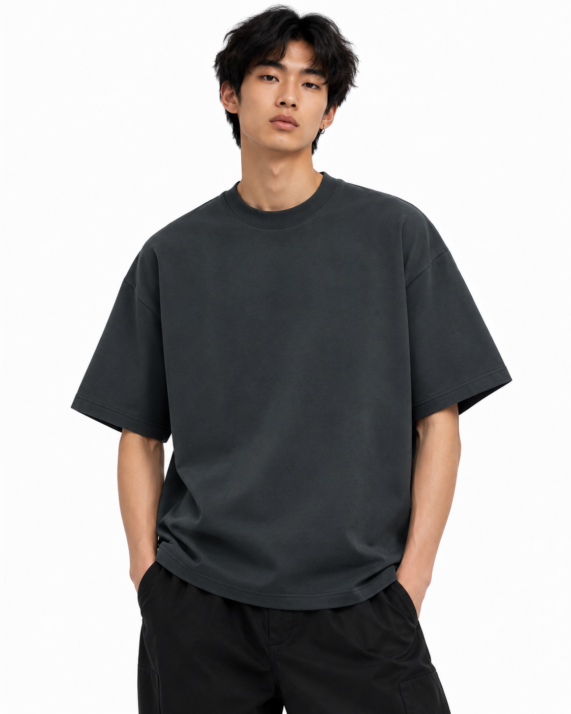 385g Pure Cotton Short-Sleeve T-Shirt