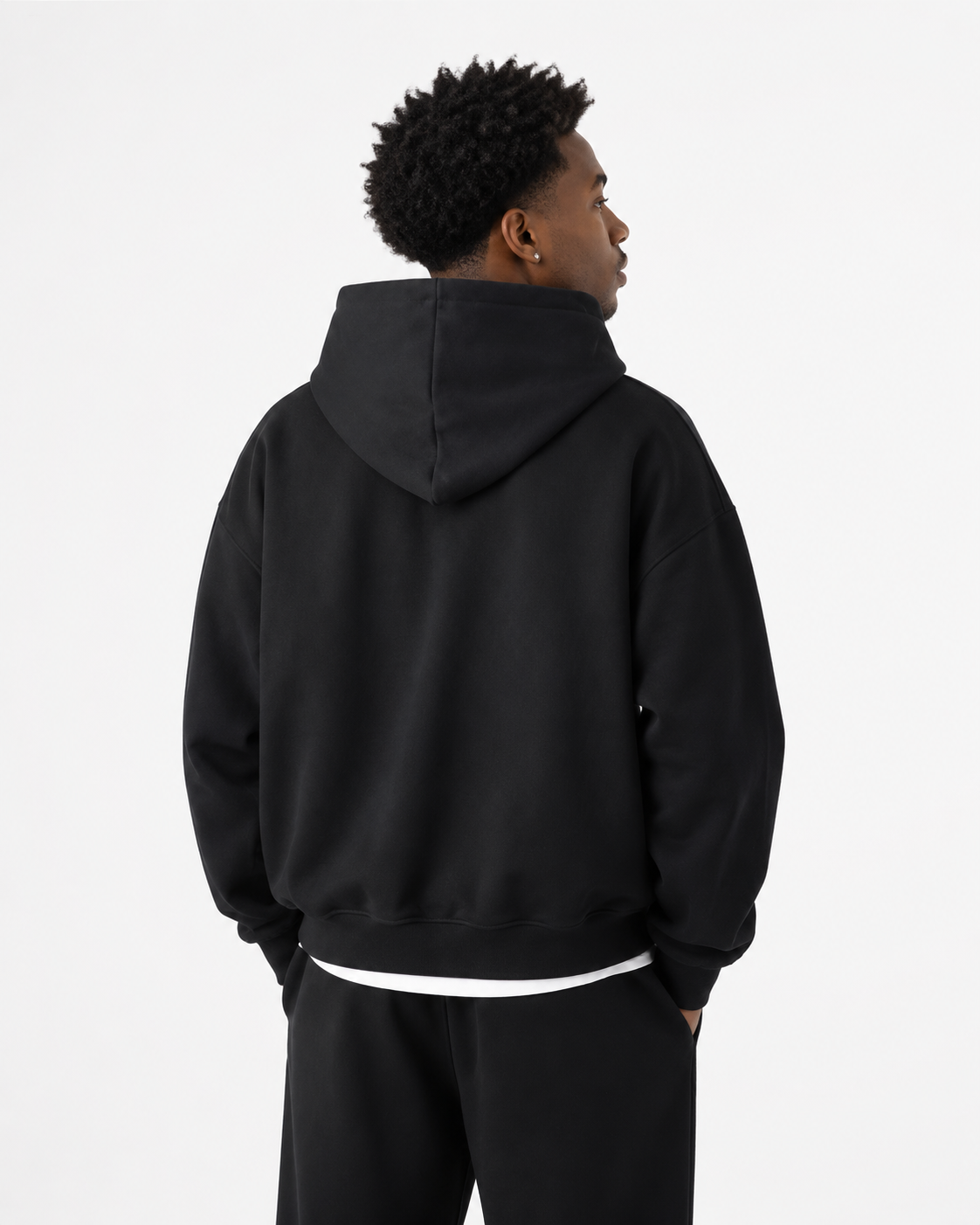 440g Relaxed-fit casual sports hoodie