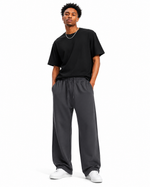 320g Wide-leg straight-cut trousers