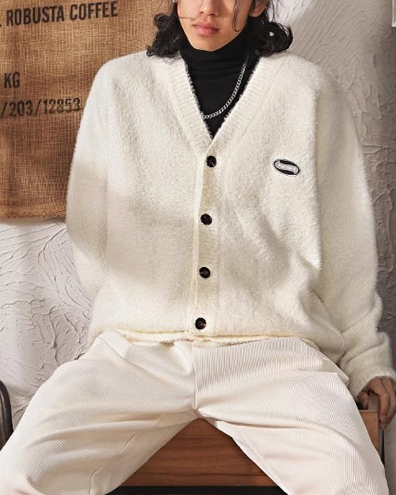 ゆったりとしたカップルセーター