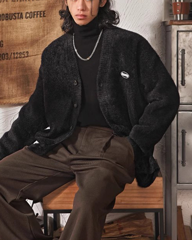 ゆったりとしたカップルセーター