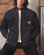 厚手のカジュアルコットンジャケット