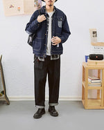 マルチポケットデニムワークジャケット