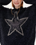 Star Jacquard Hoodie