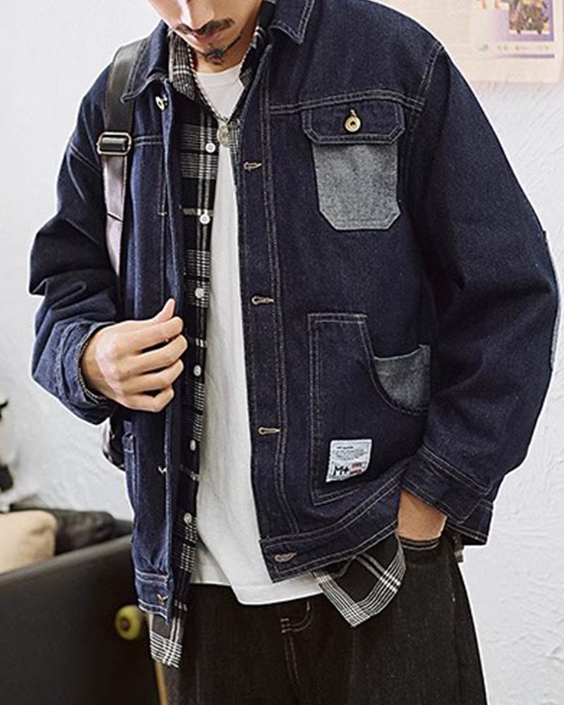 マルチポケットデニムワークジャケット