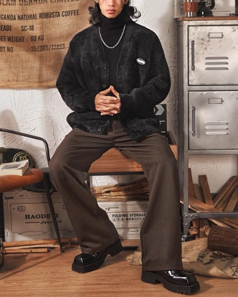 ゆったりとしたカップルセーター