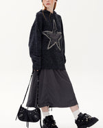 Star Jacquard Hoodie