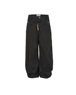 레트로 심플 스트레이트 오버올