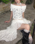 レトロな個性的なサスペンダー