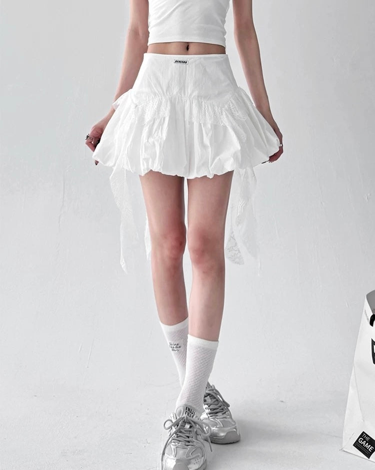 Simple design short skirt