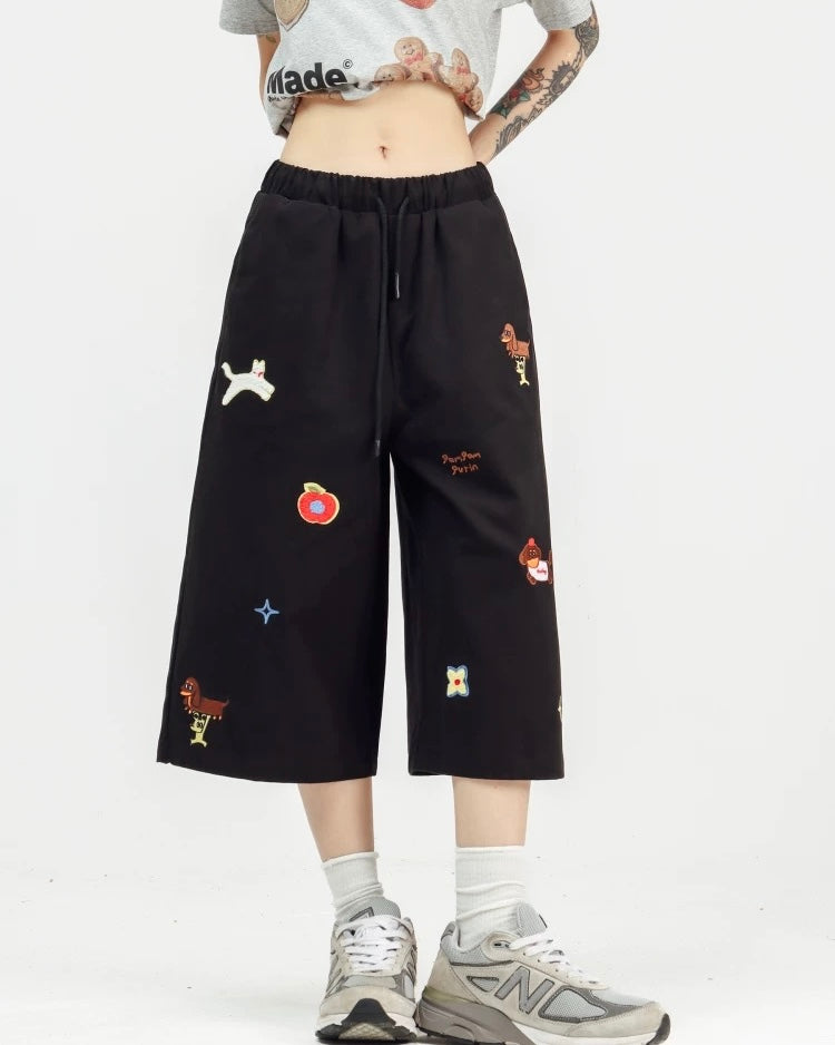 루즈한 캐주얼 반바지