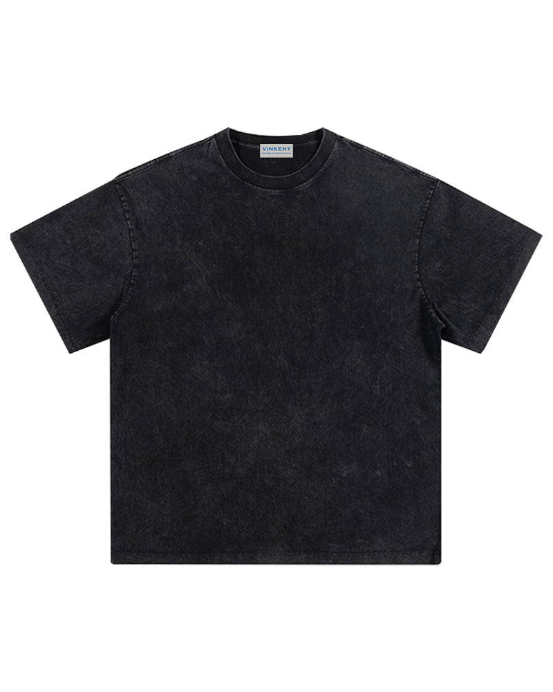 260g Vintage-wash short-sleeve tee